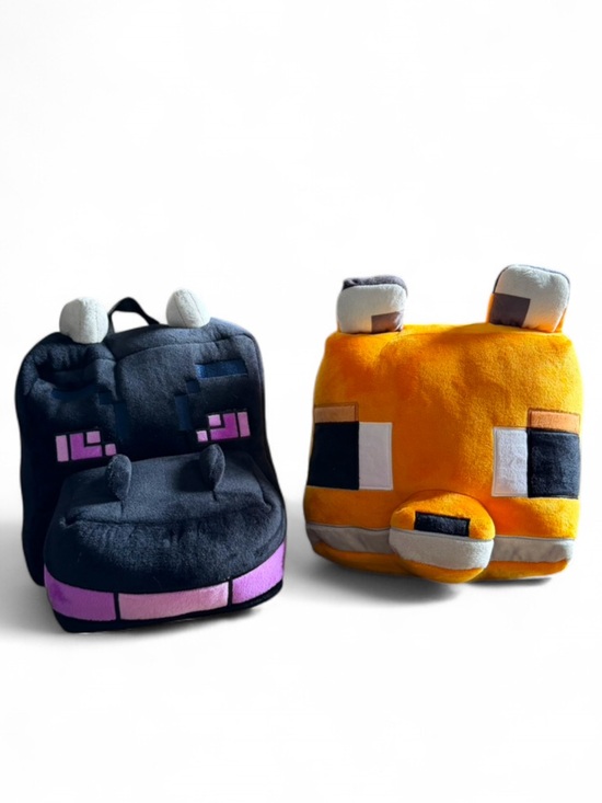 Minecraft Other - Set of 2 NWT Minecraft Plush 12” Backpack